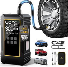 Compresor aire 12000mAh 150PSI inalámbrico 12V inflador digital rápido, Nuevo picture