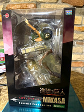 Kotobukiya ARTFX J Attack on Titan Mikasa Ackerman 1/8 Figure Renewal ver. Read  picture