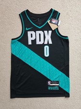 Damian Lillard Portland Trail Blazers Nike 2022 City Edition Swingman Jersey PDX picture