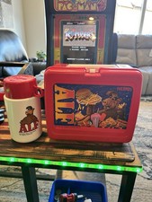 Alf Vintage 1987 Lunch Box Plastic with Thermos picture