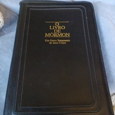 O Livro De Mormon Outro Testamento De Jesus Cristo Premium Leather With Zipper  picture