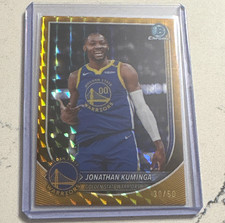 2024 Topps /50 Jonathan Kuminga BCV-191 Golden State Warriors picture