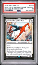 2025 MTG WPN EN #0001 Spectacular Spider-Man Spotlight Series SPM Promo : PSA 10 picture