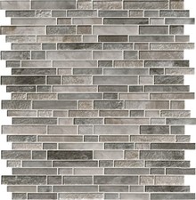 MSI Savoy Brown Interlocking Pattern Tile Kitchen & Shower Sample picture