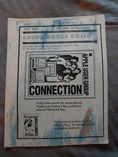 VTG May 1987 Apple Corps Of San Diego CA Sandy Press Book Computer Computing 80s picture
