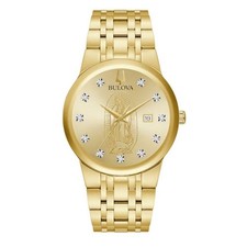 Bulova Our Lady of Guadalupe Men's Quartz Watch 97D139 picture