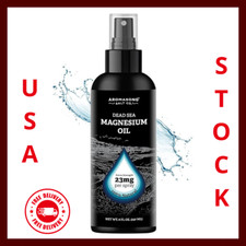 Magnesium Oil Spray - Large 8oz Size Extra Strength - 100% Pure for Less Stin picture