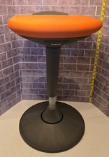Uplift Desk Wobble Stool active sitting Perch Orange *Great Color* picture