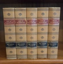 The Life Of George Washington Books John Marshall 1926 Volumes I-V picture