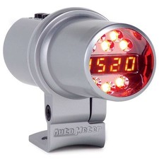 AUTOMETER 2-1/16in D/P/S Shift Light - 1 Stage- Silver- 5344 picture