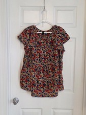 Emery Rose Floral Print Blouse 1XL picture