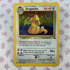 Wizards of the Coast Dragonite 4/62 - Holo Rare - Fossil Unlimited - Pokémon HP picture