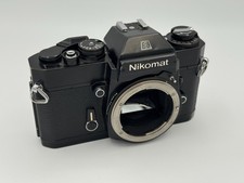 Nikon Nikomat EL Black 35mm SLR Film Camera JAPAN Camera Body Only EUC picture