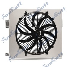 Shroud+Electric Fan Fit Plymouth Suburban Special Deluxe 3.6L L6 1949-1950 US picture