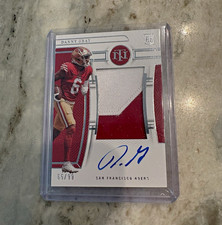 Panini 2022 National Treasures Danny Gray RPA Auto Patch /99 #188 49ers picture
