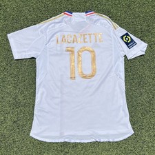 Lyon 2023/24 Ligue 1 Home Alexander Lacazette #10 Men's M/S picture