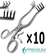 10 Pcs Surgical Weitlaner Retractor 6.5