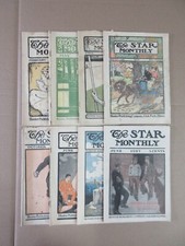 Antique The Star Monthly Magazine 1905-1907 Lot of 8 Magazines   47 picture