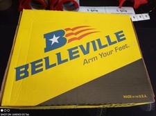 GENUINE BELLEVILLE FEMALE USAF TEMP/WEATHER COMBAT BOOTS. SIZE 8.0 RF NEW IN BOX picture