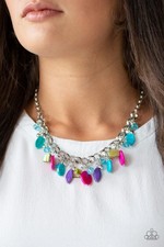 I Want To Sea The World Multi Necklace Paparazzi New picture