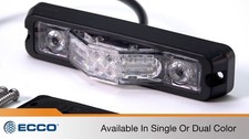 Ecco ED3777AW Directional LED Dual-Color - 12-24VDC, 180 Degrees, Amber/White picture