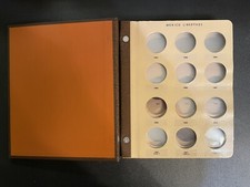 Custom Dansco Album #7232: Mexico Libertads, Pages 1-5, 1982-2029 picture