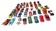 Matchbox 33 Piece Diecast Car Collection In Plastic Case 2 -Sided -Used picture