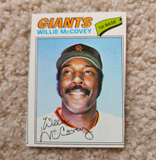 Topps 1977 Willie McCovey San Francisco Giants Base Set #547 Baseball Card picture