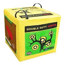 Morrell Double Duty 450 FPS Cube Field Point Archery Bag Target, Yellow picture