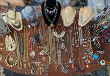 1/2 Pound Vintage To Modern FASHION JEWELRY Lot All Wearable READ DESCRIPTION picture