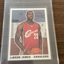 2003-04 Fleer Tradition #261 LeBron James Rookie RC VG picture