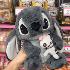 35/45cm Product Hot Black Gray Stitch Plush Toy Doll Cartoon Stuffed For kids picture