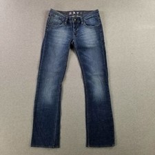 Vintage MAVI Jeans Size 28 Ariane Fit Low Rise Bootcut Flap Pockets 2000s picture