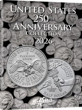 New Harris Folder 2026 United States 250th Anniversary Coin Collection Storage picture