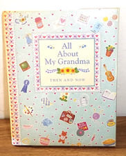 Vintage 1996 All About My Grandma Then & Now Memory Keepsake Journal Unused picture