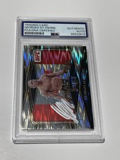 Georges St. Pierre Signed Card IP Slabbed PSA DNA PSA/DNA Select Global Icons a picture