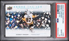 2024-25 Upper Deck Tim Hortons SIDNEY CROSBY Above The Ice PSA 10 ** POP 1 ** picture