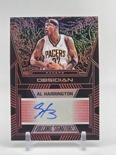 Al Harrington 2019-20 Panini Obsidian Volcanic Signatures Auto 1/5 #VS-AHT picture