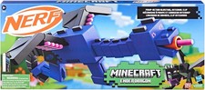 NERF Minecraft Ender Dragon Dart Blaster 12 Darts BRAND NEW IN BOX picture