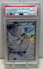 2021 POKEMON CELEBRATIONS CLASSIC COLLECTION #113 FULL ART/RESHIRAM PSA 10 picture
