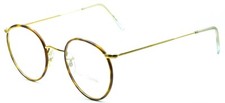 Hilton Classic 1 (SAVILE ROW) Panto Blonde 1074 49x22mm FRAMES RX Optical - NOS picture