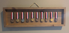 10 Antique 1923-1929 OASAC Ohio Tournament Casting Medals - Cleveland Lima picture