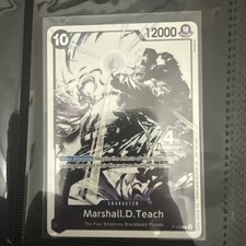 One Piece TCG | Marshall. D. Teach P-100 | Promo  4th Anniversary OP17 picture
