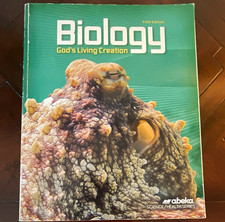 Abeka Biology: God's Living Creation 5th Ed 2015 PB High School 602p picture