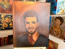 Original Oil Portrait Painting 16x20 – Contemporary Realistic Art picture