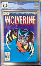 Wolverine Ltd Series #2 - 1982 CGC 9.6 1st full appearance of Yukio picture