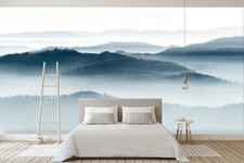 3D Forest Fog ZHU2102 Wallpaper Wall Mural Removable Self-adhesive Zoe picture