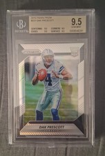 2016 Panini Prizm Dak Prescott Cowboys RC #231 BGS 9.5 GEM MINT All Subs 9.5 picture