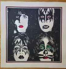 Blunt Graffix KISS DYNASTY Silkscreen Art Print 11/33 Signed and Numbered picture