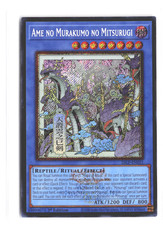 Yugioh Ame no Murakumo no Mitsurugi Alt Art Ukiyoe Secret 26LP-EN021 1st  ENG picture
